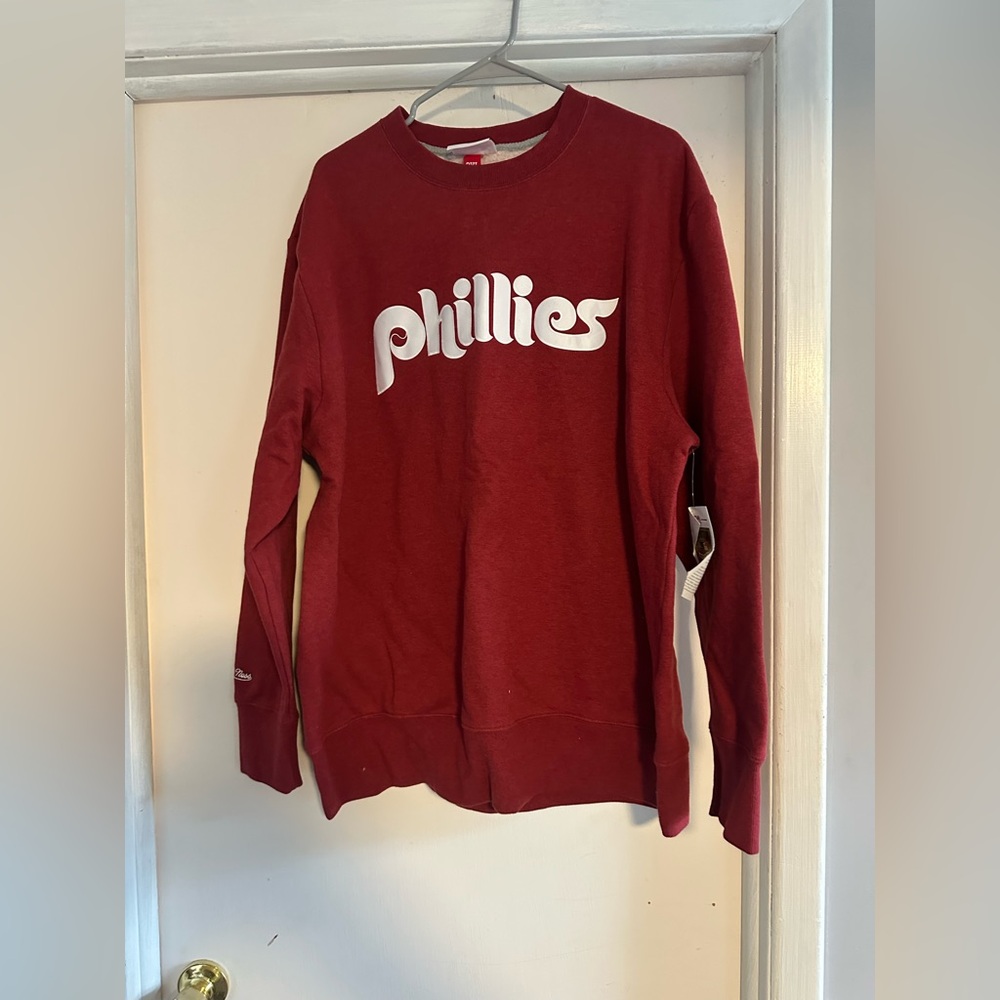 Mitchell & Ness phillies cooperstown collection sweatshirt 2XL